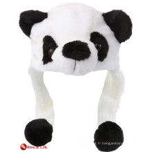 Bonnet de panda adorable en peluche